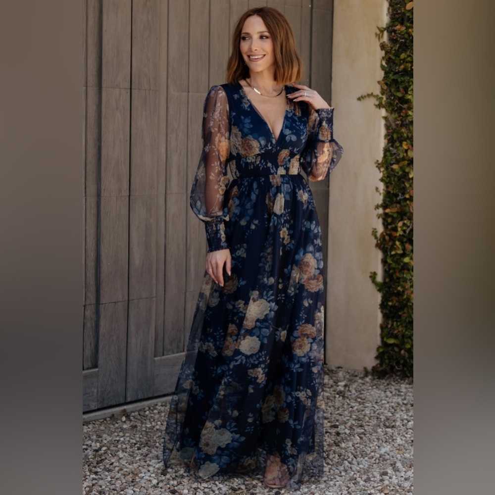 BALTIC BORN| Layla Tulle Maxi Dress (L)